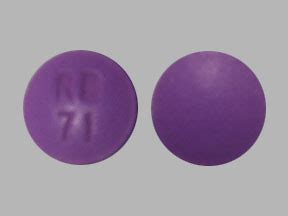 L 7 Purple and Round Pill Images .